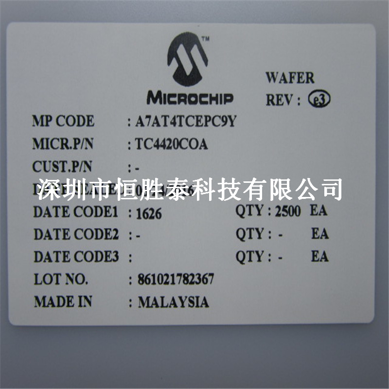 100%正宗原裝MICROCHIP/微芯TC4420COA高速驅動芯片SOP8歡迎選購-TC4420COA盡在買賣IC網
